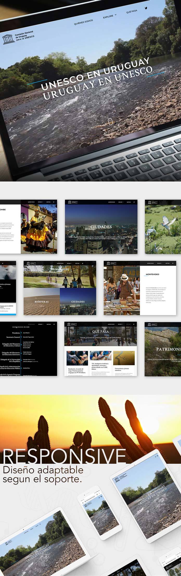 Web Comisión Unesco Uruguay