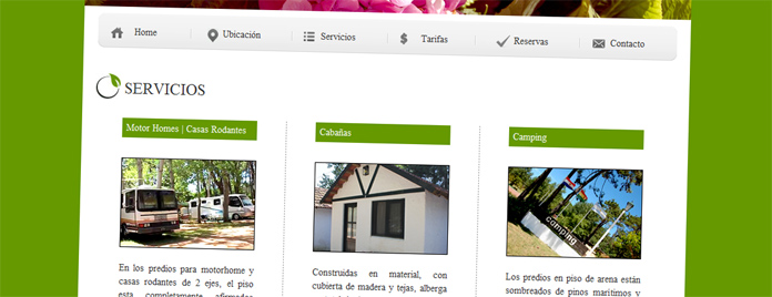 Web Camping San Rafael