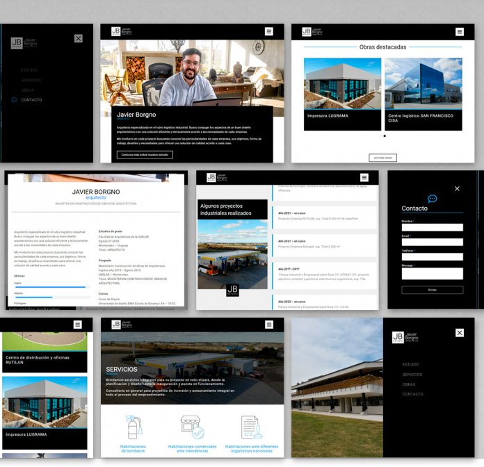 Web Arquitecto Javier Borgno