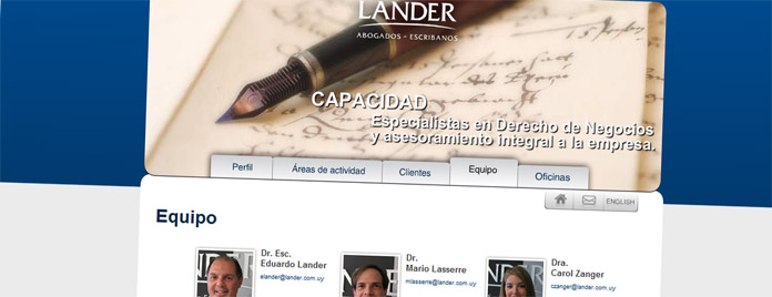 Web Lander Abogados