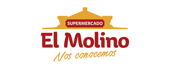 Identidad gráfica Supermercado El Molino