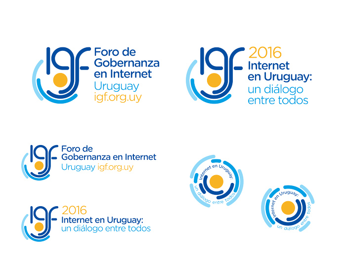 Logotipo para evento IGF URuguay (Agesic)