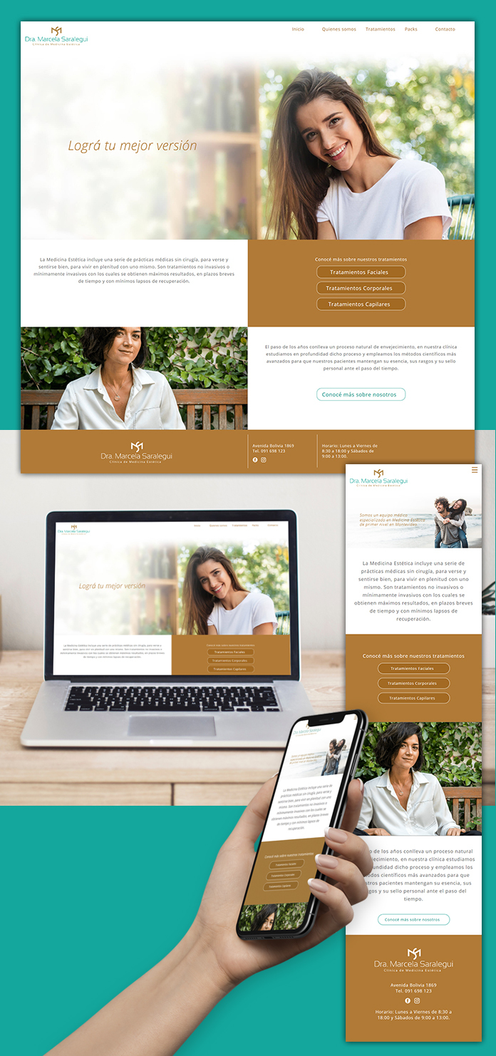 Web MS Clínica de Medicina Estética