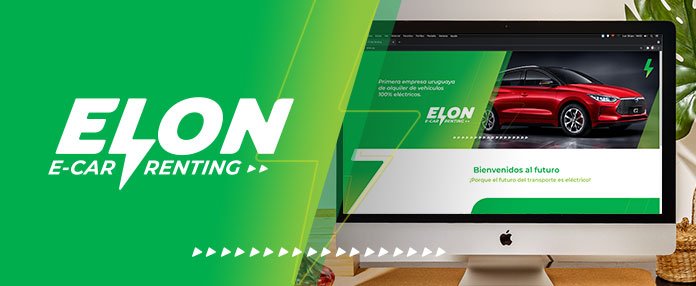 Desarrollo landing web ELON